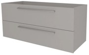 Mereo Bino, kúpeľňová skrinka 121 cm, Multidecor, Arktická sivá, MER-CN693SARS1