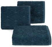 BAVLNENÝ UTERÁK SENDI 50X90 CM TMAVOMODRÁ