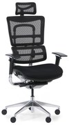 Multifunkčná kancelárska stolička WINSTON SAB, čierna