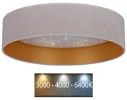 Brilagi - LED Stropné svietidlo VELVET STAR LED/24W/230V pr. 40 cm  krémová/zlatá BG0305