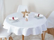 Okrúhly vianočný obrus Ø 100 cm – Vianočná hviezda