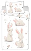 Bavlnená detská obliečka do postieľky 100x135 cm Bunnies – Jerry Fabrics