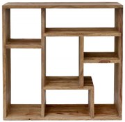 Knižnica Rami 90x90x30 indický masív palisander Only stain