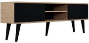 TV Stolík 160 Toronto Artisan/Čierna