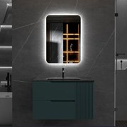 Erga Evelyn, LED zrkadlo 50x70cm, 1840 lm, 6500K, zadné osvetlenie, ERG-V01-119-5070-00