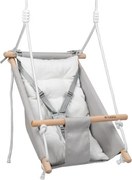 Detská hojdačka 3v1 Hop 40 sivá / biela