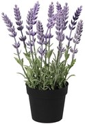 Umelá lavenduľa v kvetináči 25 cm