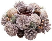 Plastovo-sklenený svietnik – Casa Selección