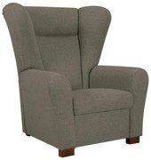 Kreslo ušák VIVA hnedé