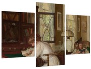 Obraz - Edmund Tarbell, Josephine and Mercie, reprodukcia (90x60 cm)