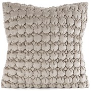 DEKORAČNÁ OBLIEČKA NA VANKÚŠ VELVET193 45X45 CM BÉŽOVÁ