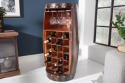 Regál na víno Winebar 97 cm hnedý