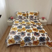 Mikroplyšové obliečky Daisy 200x140cm+90x70cm TiaHome