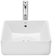 Roca A3270ML000 - Keramické umývadlo GAP 39x37 cm na dosku, biele