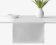 Goldea behúň na stôl teflónový - sivý 20x120 cm