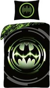 Bavlnené posteľné obliečky Batman - motív Kryptonite Energy - 100% bavlna - 70 x 90 cm + 140 x 200 cm