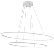 Redo 01-3342 - LED Stmievateľný luster na lanku LEO LED/115W/230V biely