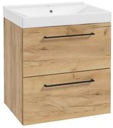 Kúpeľňová zostava Vesper D60 0D2S Zlatý dub