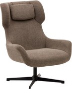 Hnedé kreslo Zalina – Kave Home