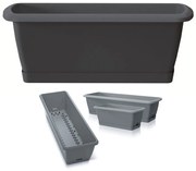 Truhlík so zavlažovacím systémom RESPON antracit