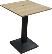 XXXLutz JEDÁLENSKÝ STÔL, dub, čierna, farba duba, 60/60/75 cm Linea Natura - Obývacie zostavy - 002331004801