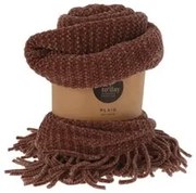 Pléd ženilkový tmavohnedá, 125 x 150 cm