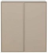 Krémová modulárna skriňa z borovicového dreva 100x110 cm Daily – vtwonen