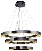 LED Luster na lanku JESI LED/99W/230V 3000K pr. 100 cm strieborná