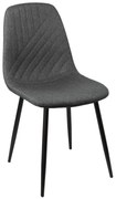 Jedálenská stolička EVA Vyberte látku ->: Szenil antracit