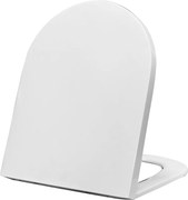 Aqualine Aqualine, WC sedátko, Soft Close, Easy Take, biela, PBS106