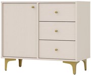 Komoda Tokyo 1 1F 3S pieskovo béžová 814