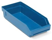 Plastový box na súčiastky REACH, Š 180 x H 400 x V 95mm, modrý