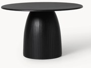 Okrúhly jedálenský stôl's drážkovanou štruktúrou Nelly, rôzne veľkosti