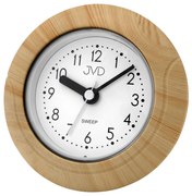 Vlhkotesné nástenné hodiny JVD SH33.5, imitácia dreva, 13,5 cm