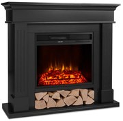 Klarstein Las Pilas, elektrický krbový ohrievač s ventilátorom, 900/1800 W, týždenný časovač, diaľkové ovládanie