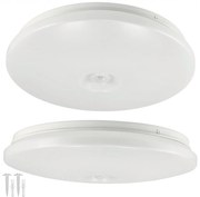 BERGE Stropný panel LED 24W CLIO, okrúhly, s pohybovým a súmrakovým senzorom