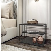 Odkladací stolík LIFON 40x50 cm antracit