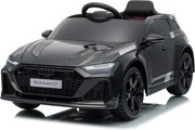 Detské elektrické autíčko Audi RS6 Avant GT čierne