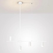 Brilagi - Závesné svietidlo CRANE na lanku 4xGU10/30W/230V biele