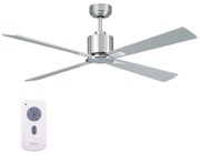 Lucci Air 210520 - Stropný ventilátor AIRFUSION CLIMATE drevo/matný chróm + DO