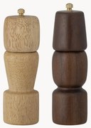 Súprava soľničky a koreničky z dreva Sabri, 2 ks