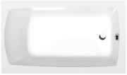 Polysan Lily obdĺžniková vaňa 120x70 cm akrylát ľavá aj pravá 25111