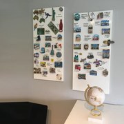Toptabule.sk BRTWH Bezrámová tabuľa na magnetky BIELA 200x100cm