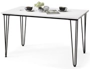 Jedálenský stôl HALIJA biely