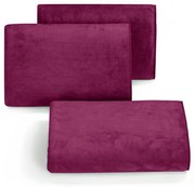 RÝCHLOSCHNÚCI UTERÁK Z MIKROVLÁKNA AMY3 SADA 3KS 70X140 CM AMARANT