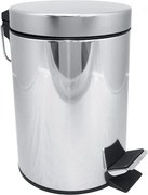 Bemeta Design Odpadkový kôš, 3 l, nerez, lesk - 104315022