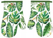 Kuchynské rukavice s magnetom  Leaves 0417fs30