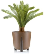 PLASTOVÝ KVETINÁČ MOSS ECO 28X30 CM HNEDÁ