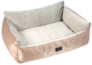 Pelech pre psa v zlatej farbe 58x46 cm Dog Fantasy Lux Platinum – Plaček Pet Products