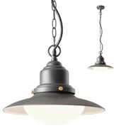 Redo 90094 - Vonkajší luster na reťazi ELIO 1xE27/42W/230V IP44